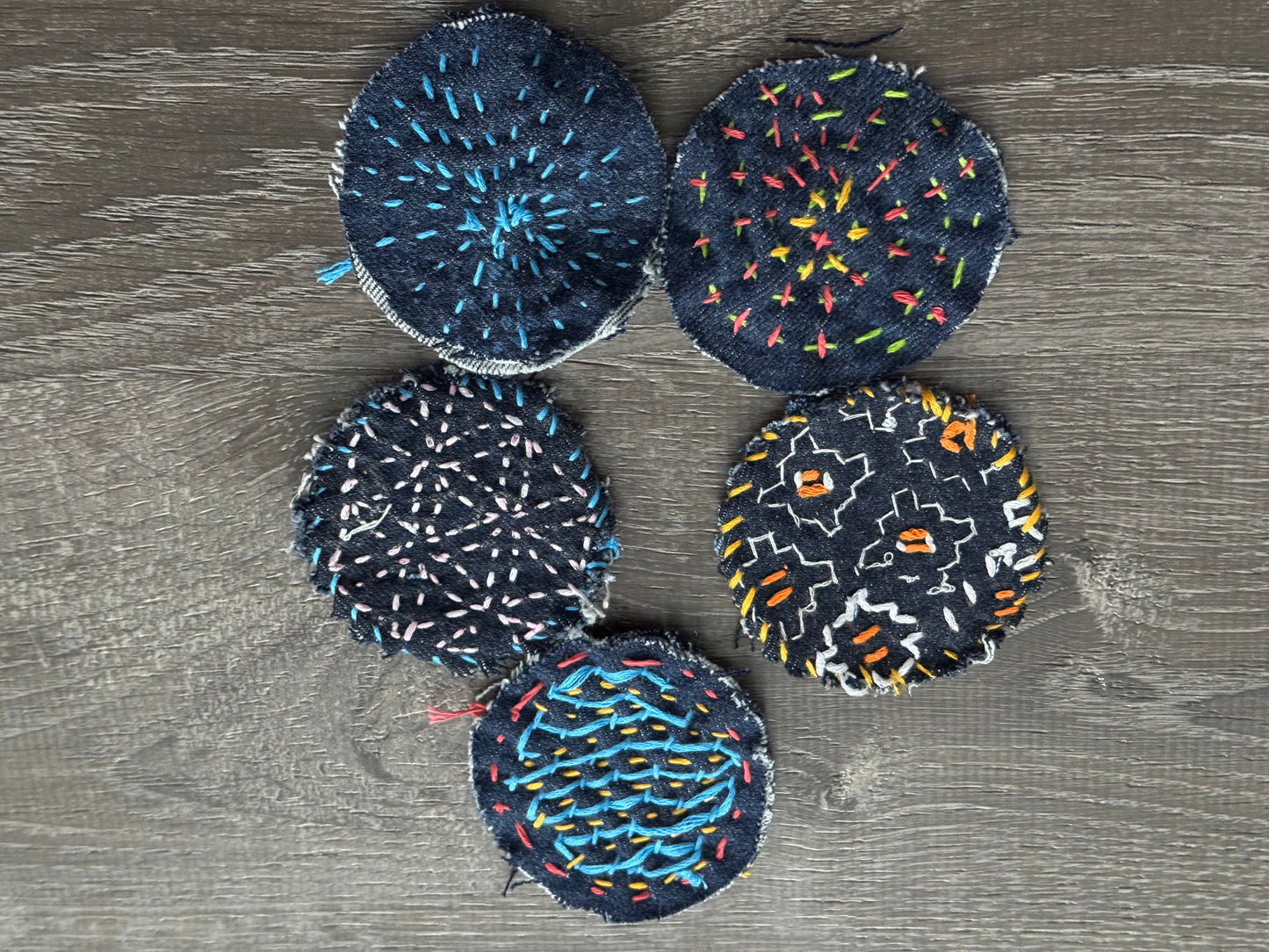 Sashiko patches