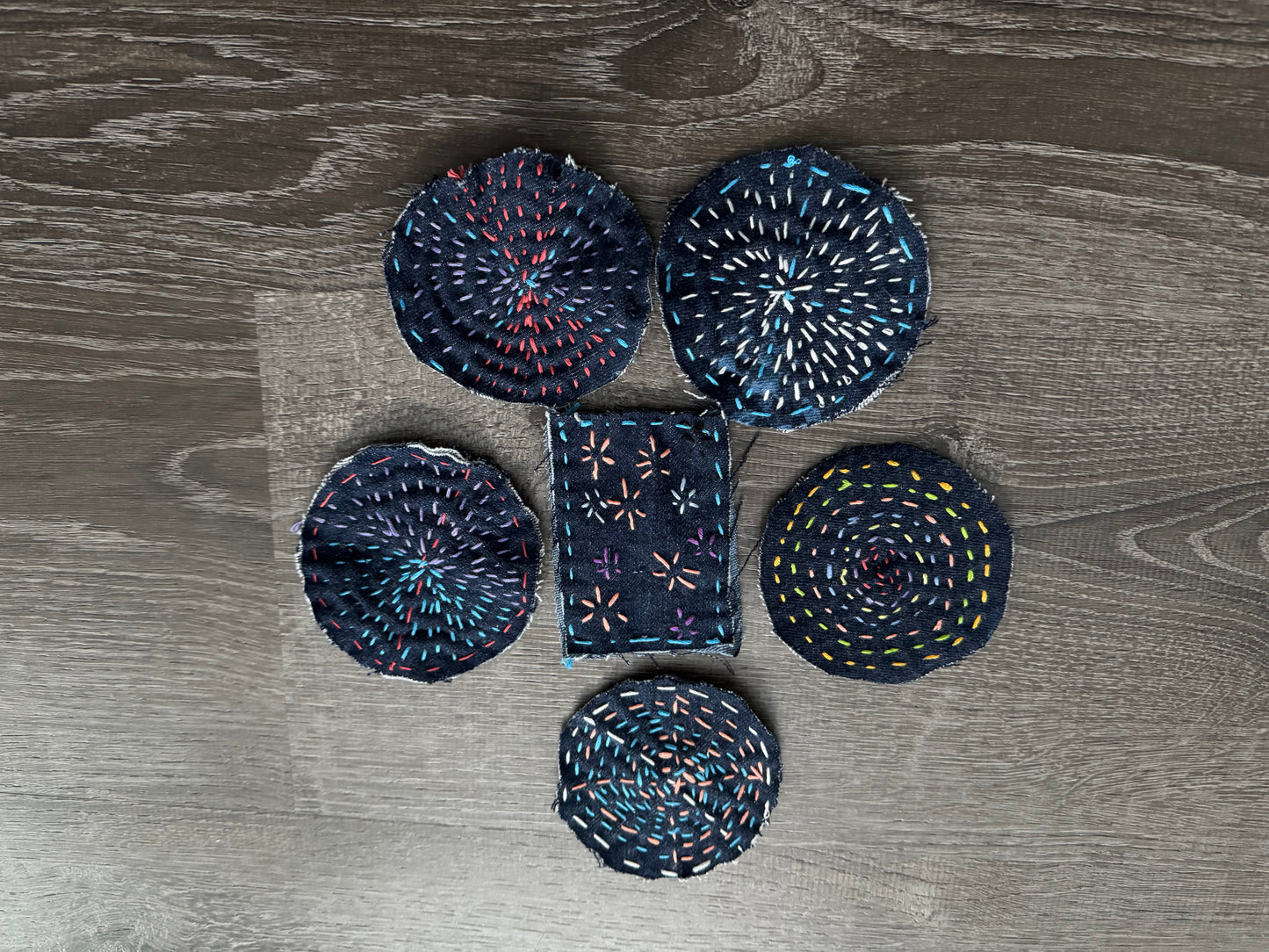 Sashiko patches