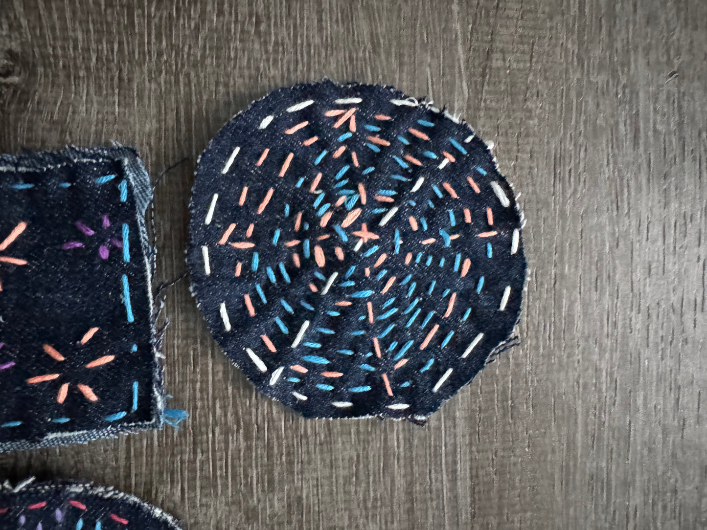 Sashiko patches